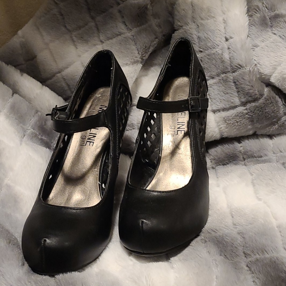 Madeline girl black heels